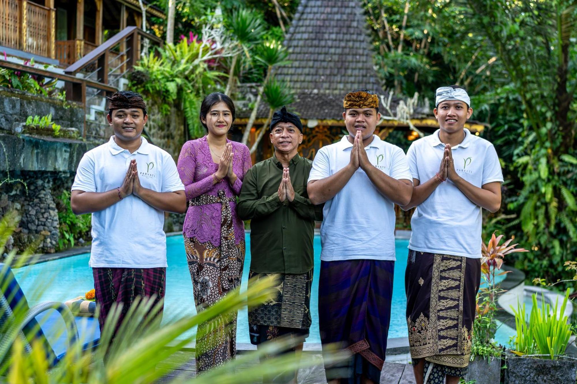Parvati Retreat Villas Ubud  Bagian luar foto